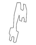 4G0971846 - : ABS Sensor Wire Bracket for Audi: A6, A6 Quattro, A7 Quattro, RS7, S6, S7 Image