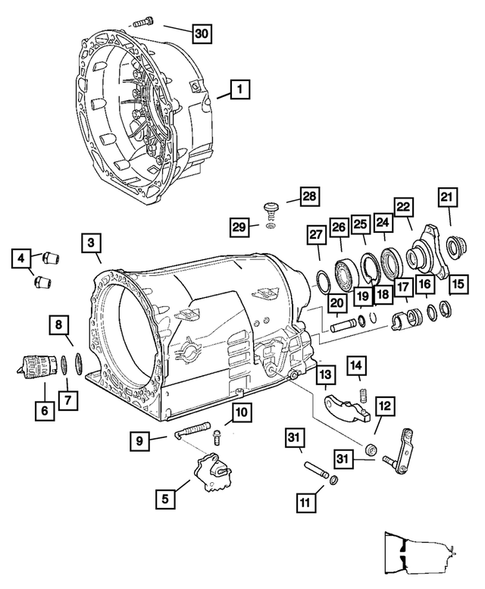 Case and Extension for 2006 Chrysler 300 #0
