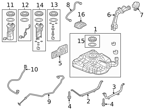 Senders for 2013 Honda Civic #0