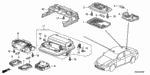 83251SDCA01 - Electrical/Exhaust/Heater/Fuel: BUSH for Acura Image