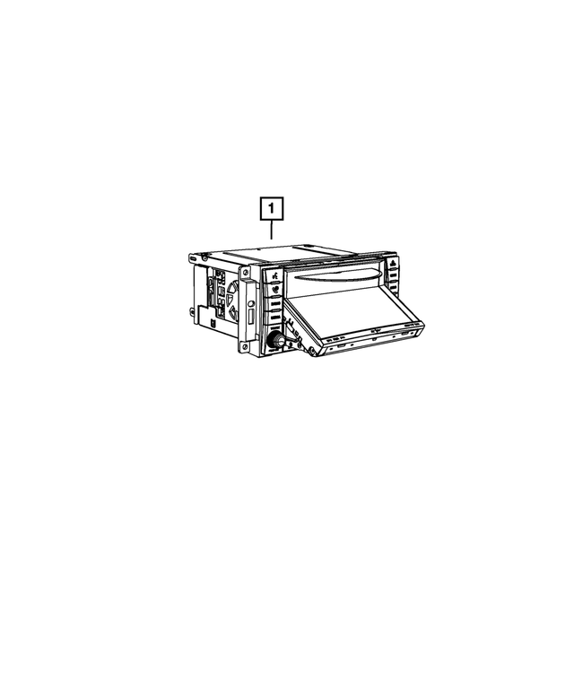 5091054AH - Electrical: Multi Media Radio for Mopar Image