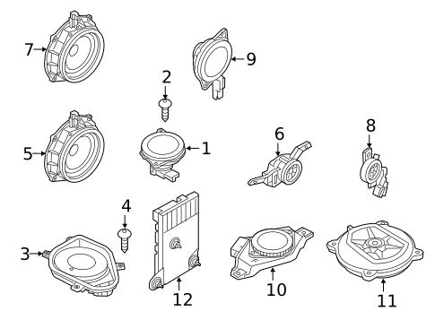 SOUND SYSTEM for 2020 Kia Stinger #2