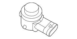 95891927500G2X - Body: Parking Aid Sensor for Porsche Image