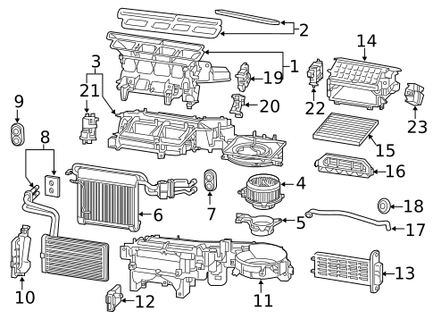 A/C Condenser For 2016-2023 Toyota Tacoma 2.7L 3.5L – LEDKINGDOMUS, 1-Yr Warranty