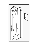 PC3Z9941033A - Body: Corner Pillar for Ford Image