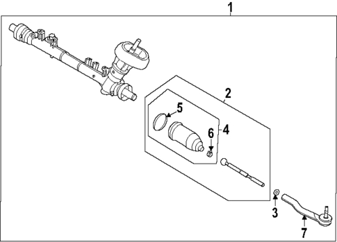 Steering Gear & Linkage for 2025 Nissan Kicks #0