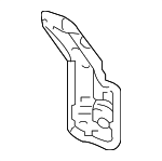 6410A116 - Body: Bumper Bracket for Mitsubishi Image