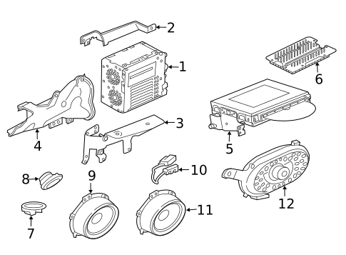Antenna & Radio for 2020 Jaguar F-Pace #1