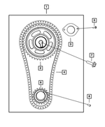 6101062 - 3.3L Gas; Engine: Hex Head Bolt, Mounting for Mopar Image