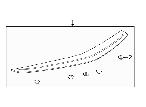 Spoiler for 2019 Cadillac CTS #0