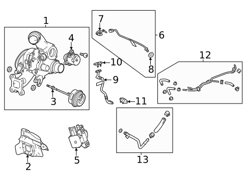 Turbo Charger for 2025 Buick Encore GX #4