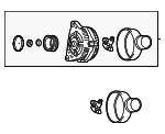 59903019H - Electrical: Alternator for Audi Image