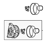 59903019H - Electrical: Alternator for Audi Image