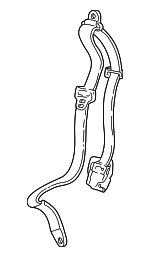 3W1Z54611B08AAC - Electrical: Retractor Assembly for Lincoln: Town Car Image