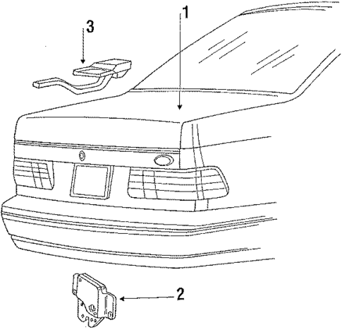 Lid & Components for 1986 Mercury Sable #0