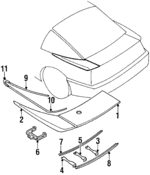 MB631120 - : Spoiler for Mitsubishi: Eclipse Image