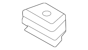 4M08635394PK - Body: Tie Down Hook for Audi Image