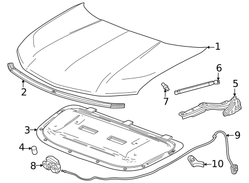 Control Cables for 2025 Chevrolet Equinox EV #0