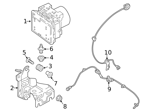 ABS Components for 2018 Mazda CX-5 #0