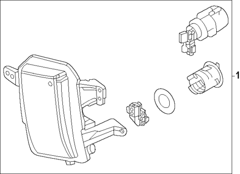 Backup Lamps for 2023 Hyundai Ioniq 6 #0