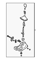43700J3100NNB - : Gear Shift Assembly for Hyundai Image