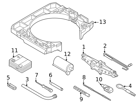 Jack & Components for 2023 Audi Q3 #0