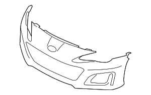 57702CA280 - : Bumper Cover for Subaru: BRZ Image