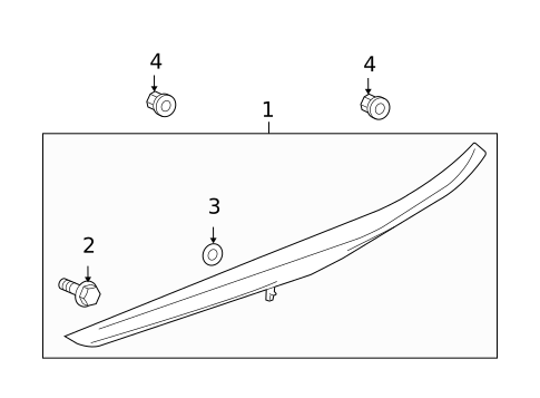 High Mount Lamps for 2010 Mitsubishi Eclipse #0