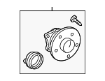 4245047030 - Suspension: Hub &amp; Bearing Assembly for Toyota: Prius Image