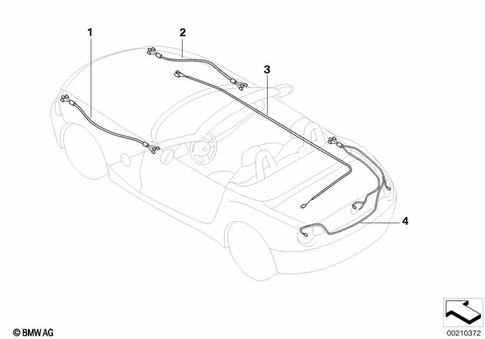 Main Wiring Harness for 2014 BMW Z4 35i #0