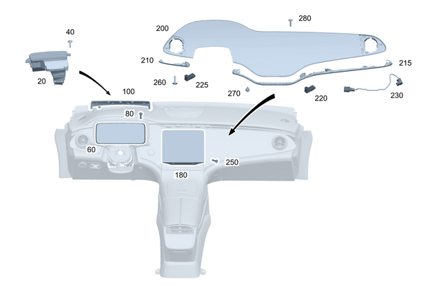 9907006 - Electr. System: Pan Head Screw W Collar for Mercedes-Benz Image image
