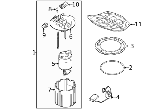 Emission Components for 2023 Genesis GV70 #1