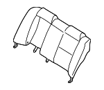 MR792275 - : Seat Back for Mitsubishi: Galant Image