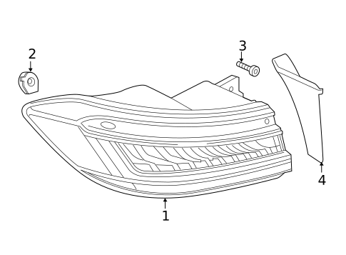 Tail Lamps for 2025 Audi S7 Sportback #1