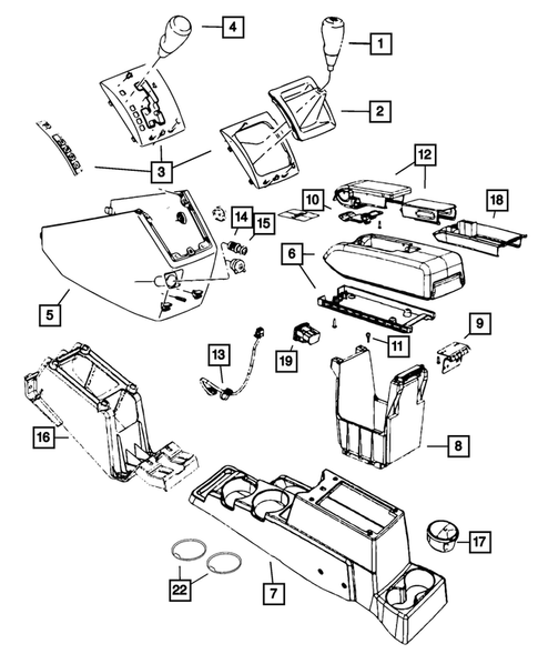 Consoles for 2011 Dodge Caliber #0