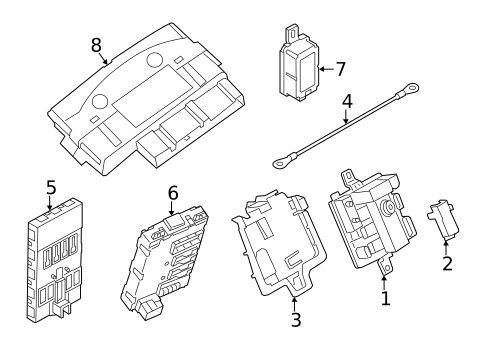 Electrical Components for 2018 BMW 340i GT xDrive #1