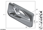 51415A32146 - : Door Trim Panel, Front Right for BMW Image