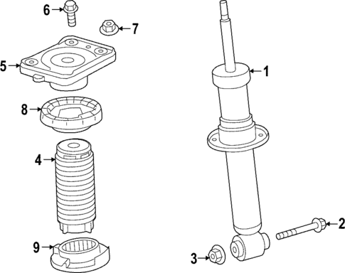 Struts & Components for 2023 BMW iX #2