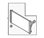 97606J5150 - HVAC: Condenser for Kia: Stinger Image