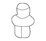 7399801U10 - Body: Inner Trim Clip for Nissan Image