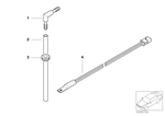 61211377835 - Vehicle Electrical System: Connection Elbow for BMW Image