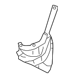 9555048190001C - : Mud Guard for Porsche: Cayenne Image