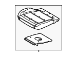 P2DZ78632A23A - Body: Seat Cushion Pad for Ford: Bronco Image