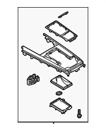 DFS664340A - : 2020-2023 Mazda CX-30 - Shift Panel for Mazda: CX-30 Image