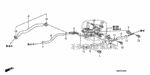 16725PNA003 - Engine: CLAMP A, FUEL HOSE for Honda Image