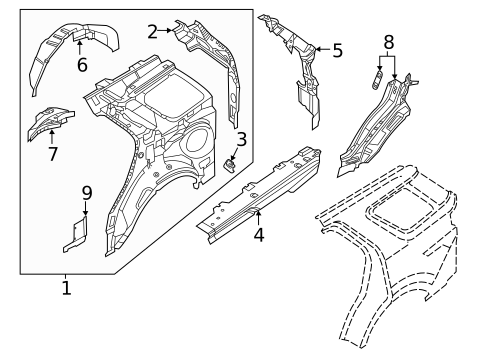 Inner Structure for 2019 Ford Explorer #0