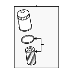 6L115401Q - Engine: Oil Filter Housing for Volkswagen Image