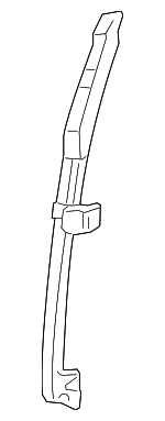 72230SHJA02 - : 2005-2010 Honda Odyssey - Sash R Front Door (Lower) (Front) for Honda: Odyssey Image