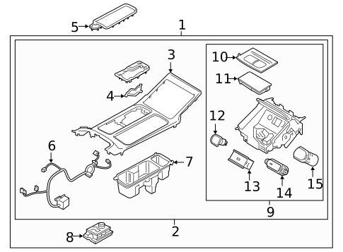Parking Brake for 2023 Kia Telluride #0