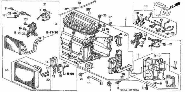 Heater Unit for 2003 Honda Civic #0